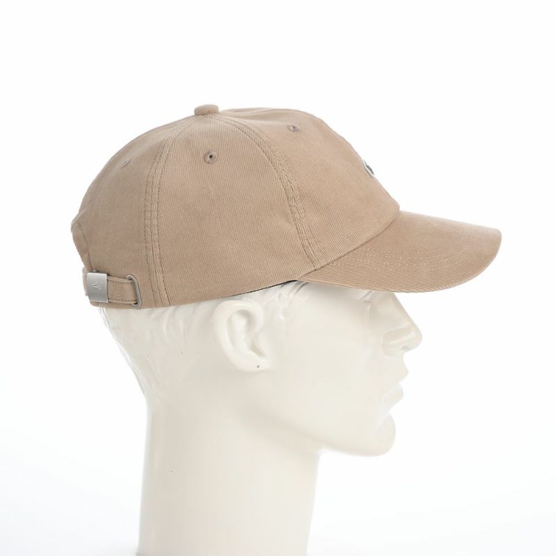 ラコステのキャップ ONE POINT CORDUROY CAP（ワンポイント コーデュロイキャップ） L1335 ベージュ