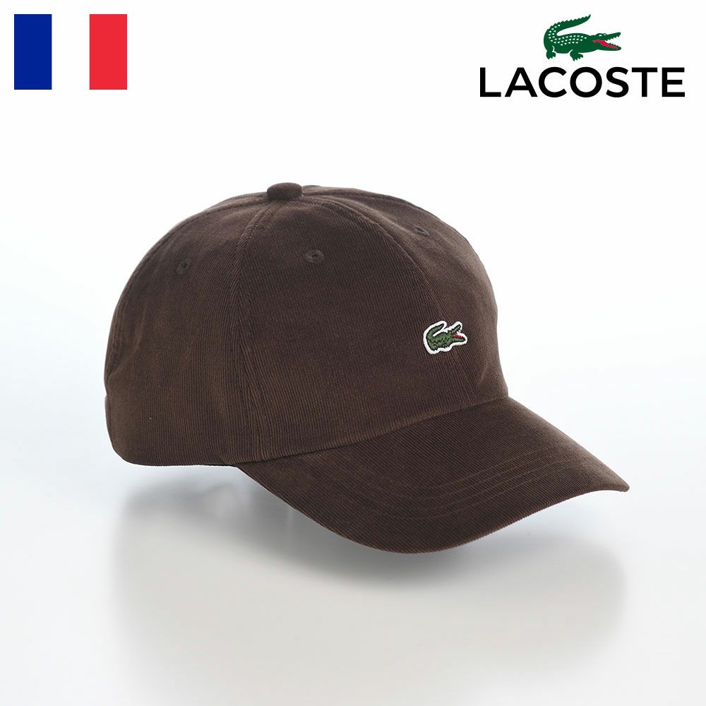 ラコステ キャップ ONE POINT CORDUROY CAP（ワンポイント