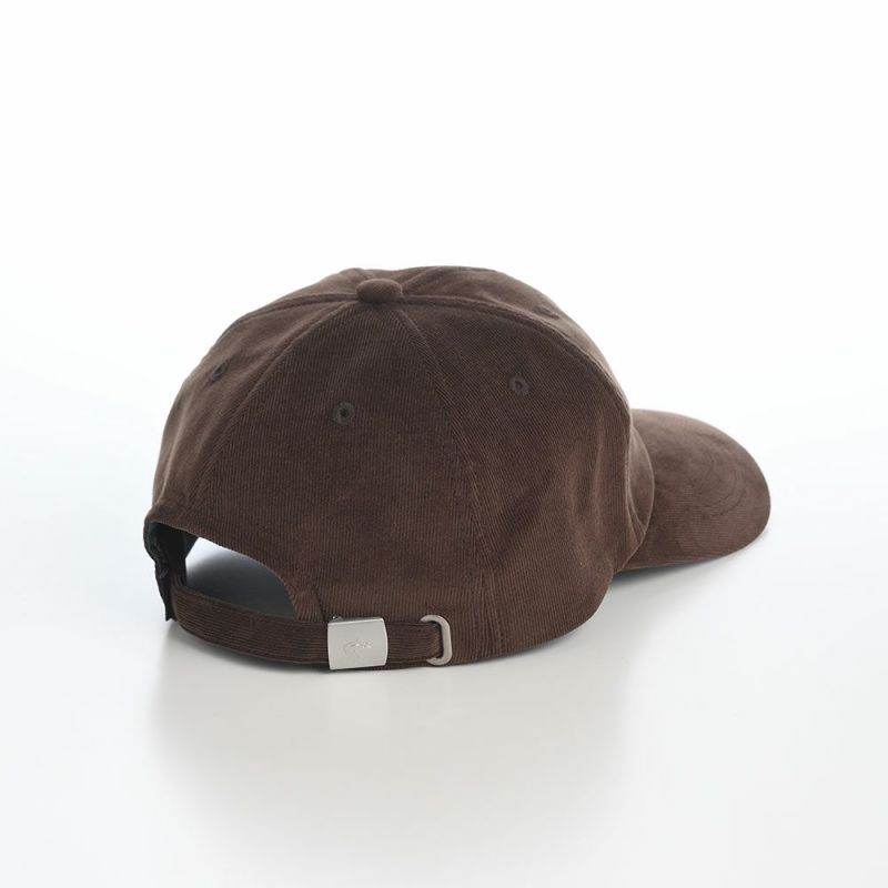 ラコステのキャップ ONE POINT CORDUROY CAP（ワンポイント コーデュロイキャップ） L1335 ブラウン