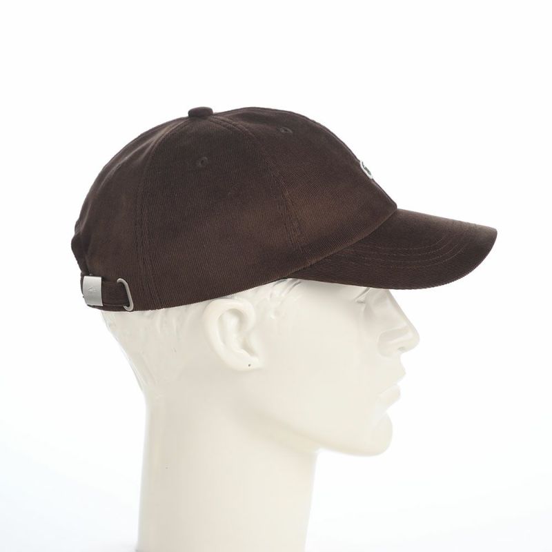 ラコステのキャップ ONE POINT CORDUROY CAP（ワンポイント コーデュロイキャップ） L1335 ブラウン