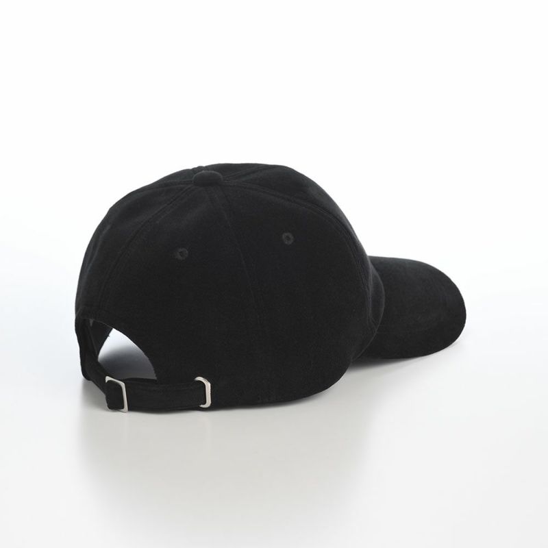 ラコステのキャップ ONE POINT VELVETEEN CAP（ワンポイント ベルベティーンキャップ） L7143 ブラック