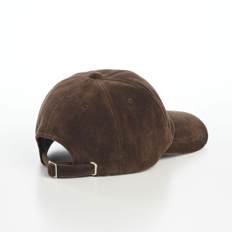 ラコステのキャップ ONE POINT VELVETEEN CAP（ワンポイント ベルベティーンキャップ） L7143 ブラウン