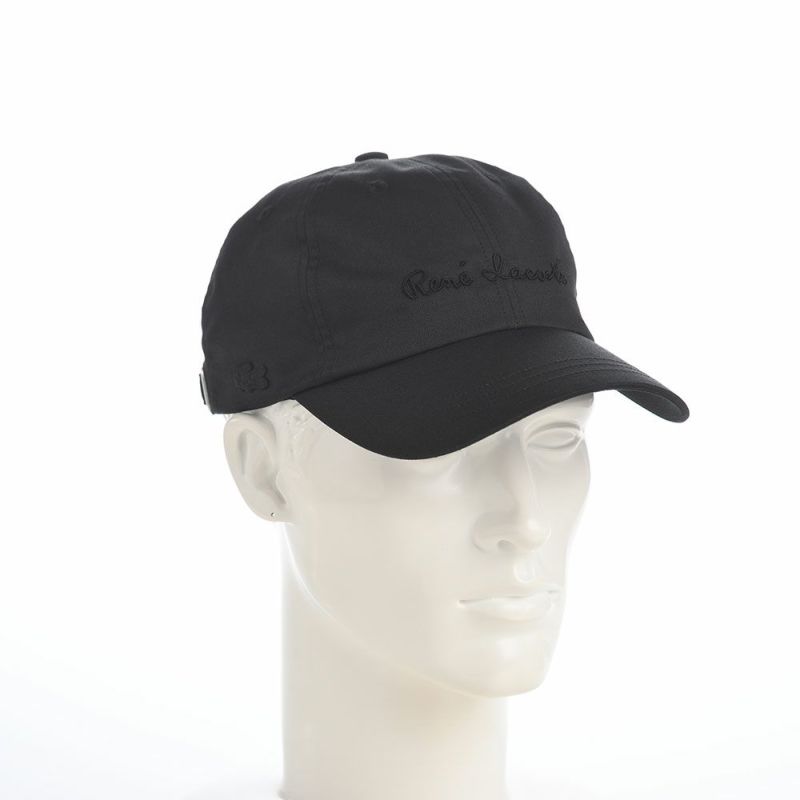 ラコステのキャップ 3D RENE CAP（3D ルネキャップ） L7145 ブラック