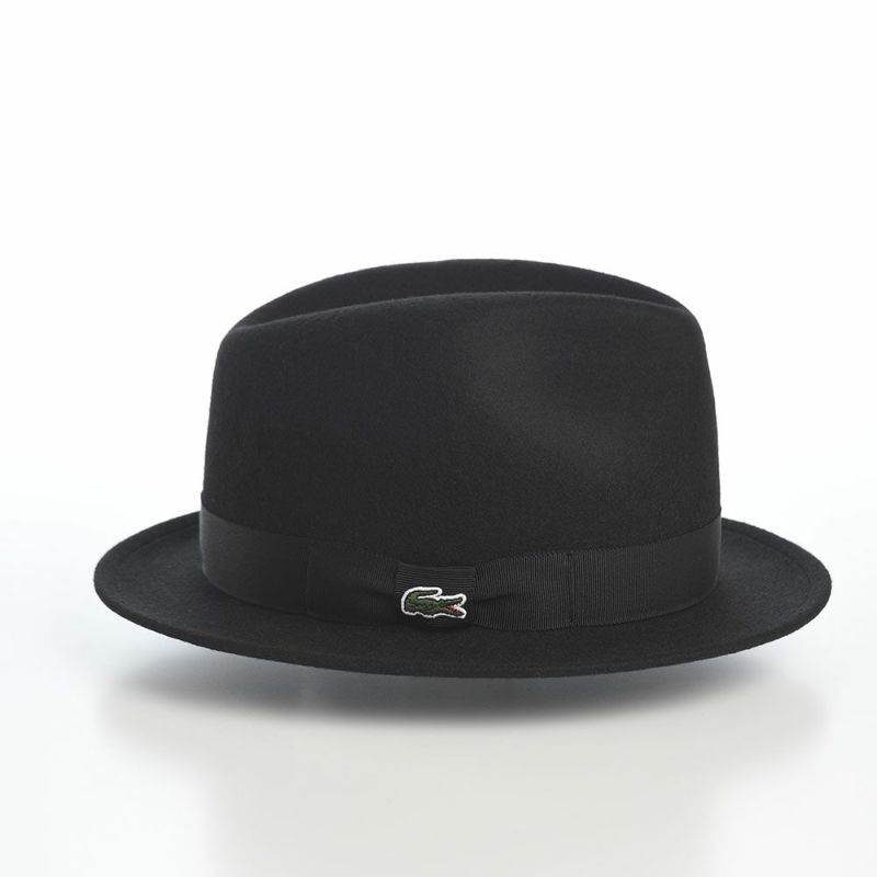 ラコステのフェルトハット ONE POINT FELT HAT（ワンポイント フェルトハット） L1351 ブラック