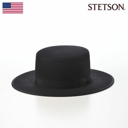 ステットソンのフェルトハット AMISH HAT JAPAN（アーミッシュハット ジャパン） SE799 ブラック