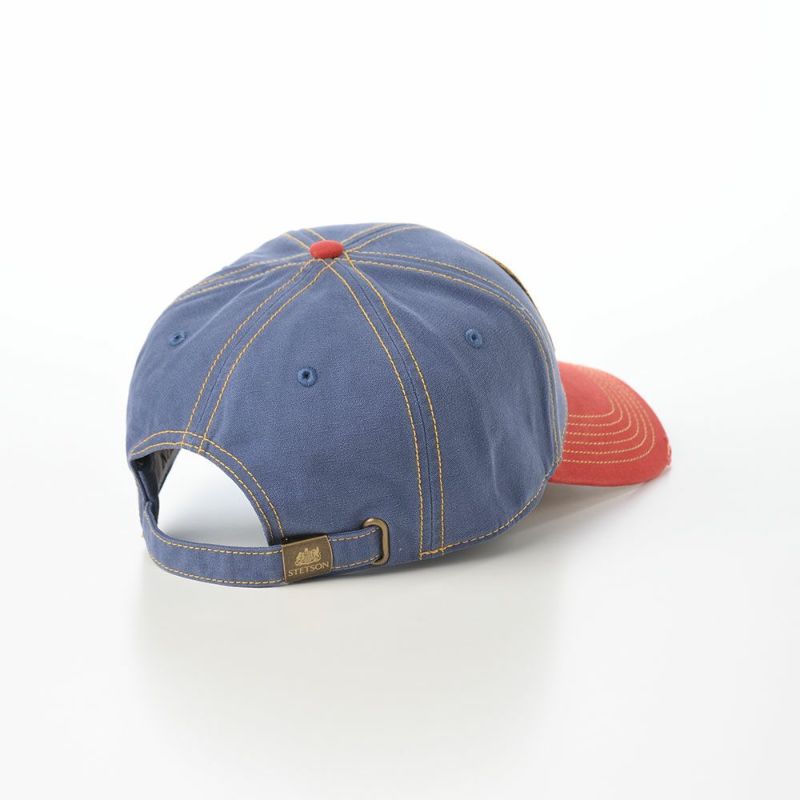 ステットソンのキャップ BASEBALL CAP COTTON VINTAGE（ベースボールキャップ コットン ヴィンテージ） ST251EU ブルー