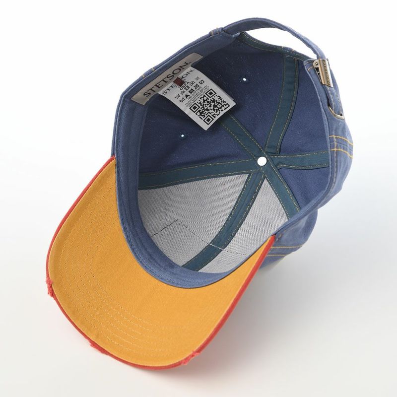 ステットソンのキャップ BASEBALL CAP COTTON VINTAGE（ベースボールキャップ コットン ヴィンテージ） ST251EU ブルー