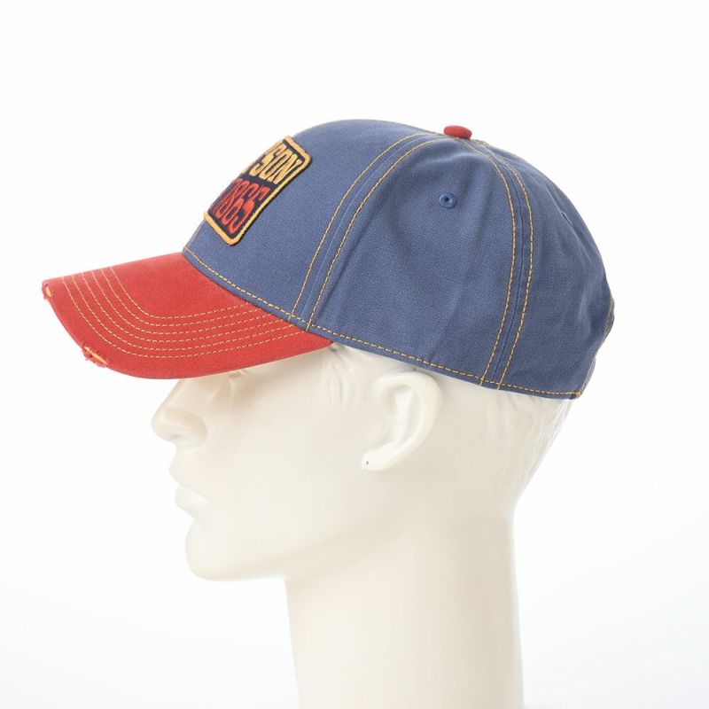 ステットソンのキャップ BASEBALL CAP COTTON VINTAGE（ベースボールキャップ コットン ヴィンテージ） ST251EU ブルー