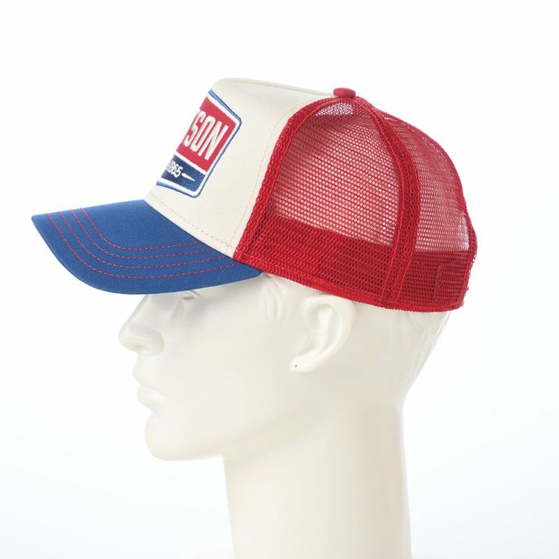 ステットソンのキャップ TRUCKER CAP GAS STATION（トラッカーキャップ ガスステーション） ST256EU ブルー