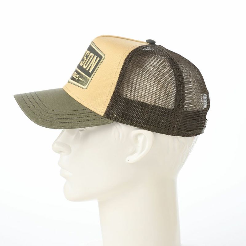 ステットソンのキャップ TRUCKER CAP GAS STATION（トラッカーキャップ ガスステーション） ST256EU グリーン