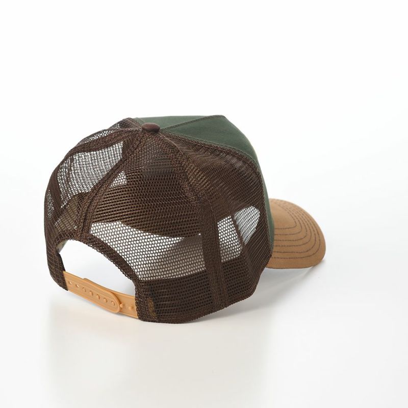 ステットソンのキャップ TRUCKER CAP LUMBERJACK（トラッカーキャップ ランバージャック） ST263EU キャメル