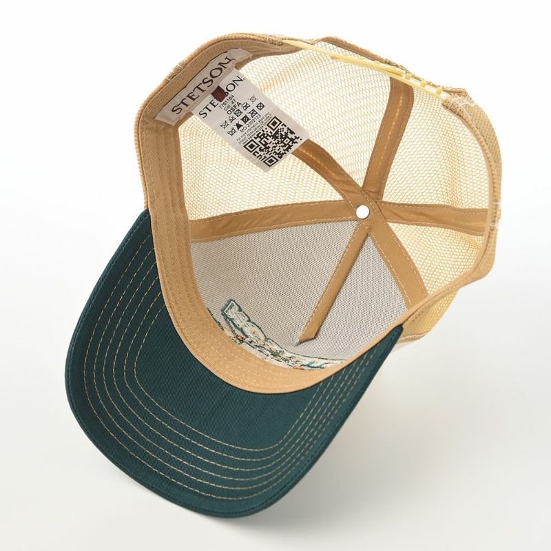 ステットソンのキャップ TRUCKER CAP KEEP ON TRUCKING（トラッカーキャップ キープオントラッキング） ST266EU グリーン