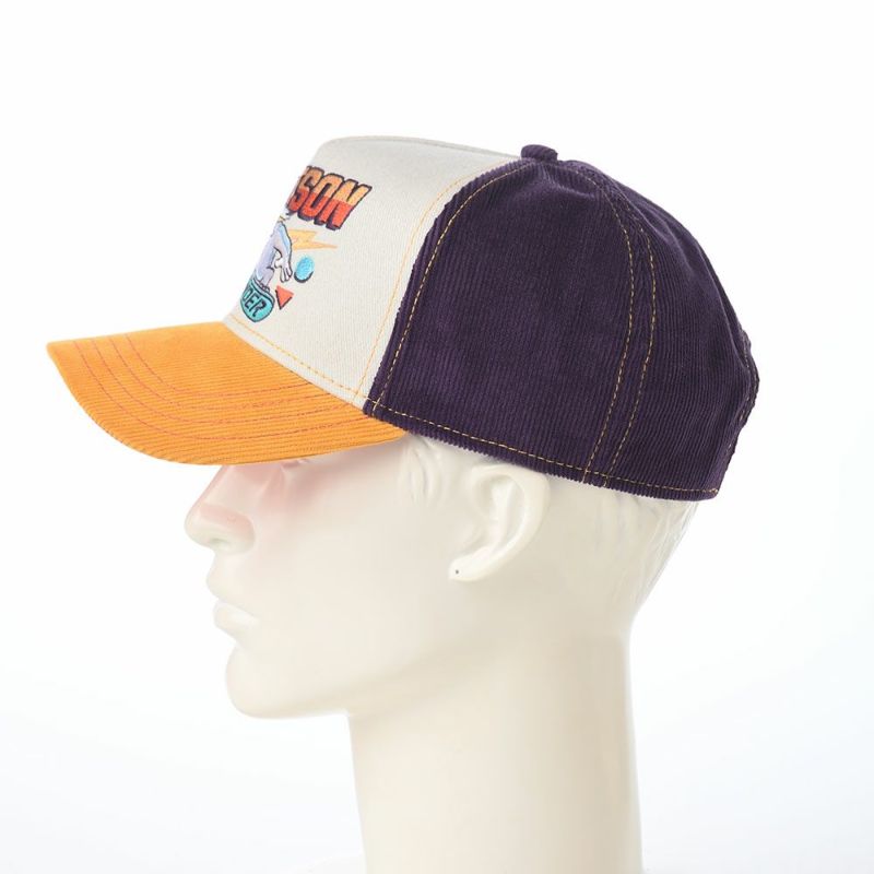 ステットソンのキャップ TRUCKER CAP PAWDER（トラッカーキャップ パウダー） ST269EU パープル