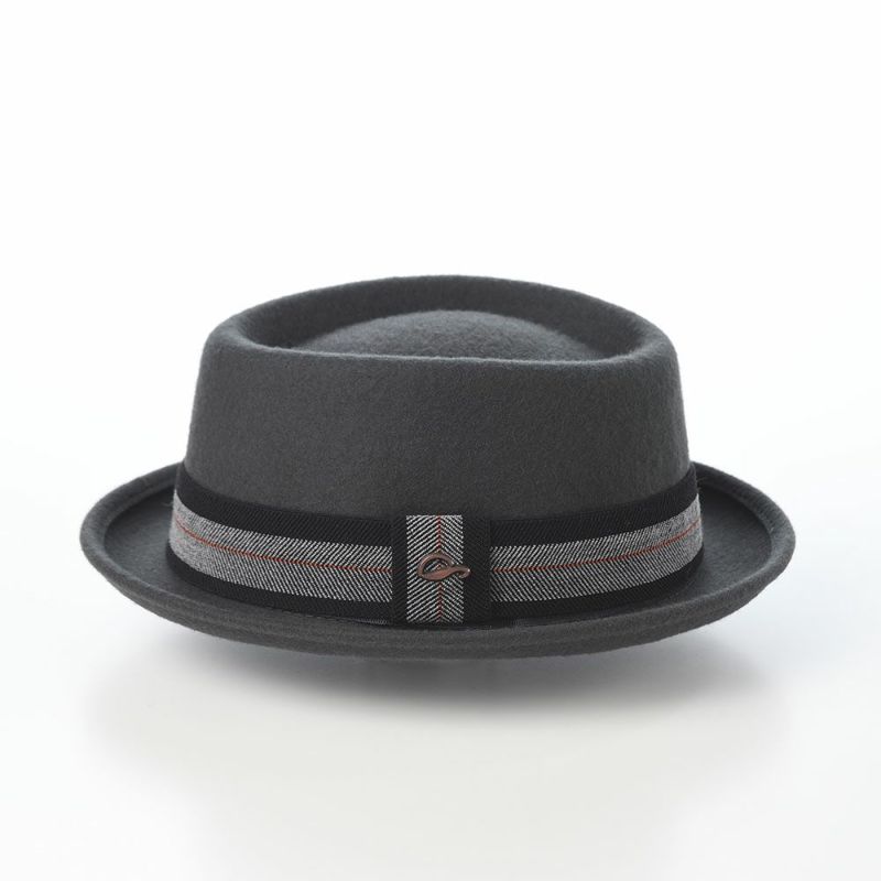 ゴットマンのフェルトハット Porkpie Wool Hat（ポークパイウールハット） G12253 ダークグレー