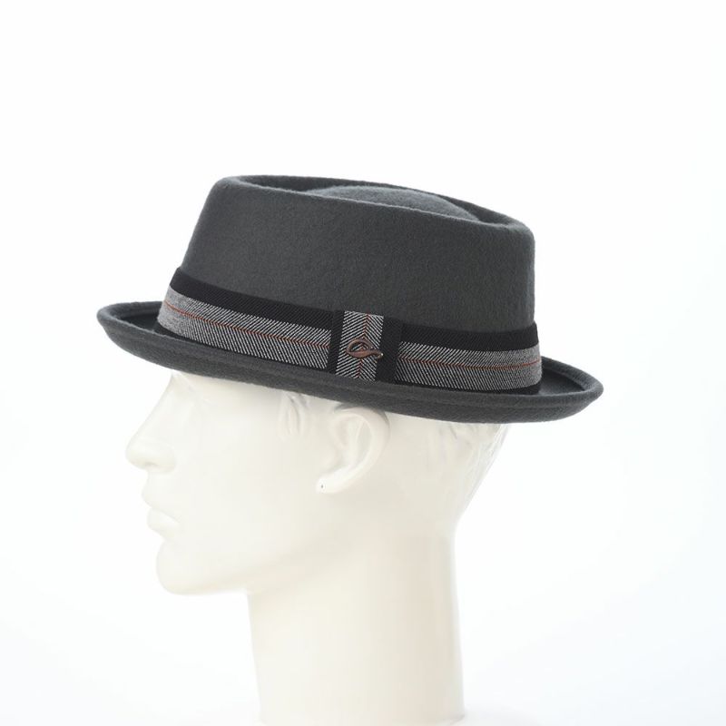 ゴットマンのフェルトハット Porkpie Wool Hat（ポークパイウールハット） G12253 ダークグレー