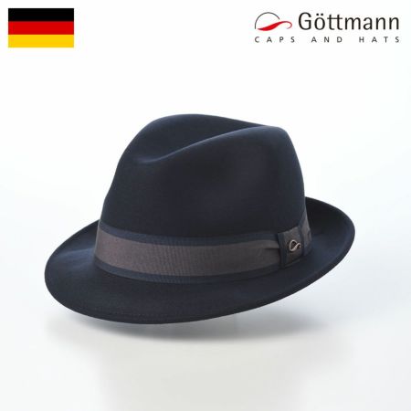 ゴットマンのフェルトハット Derek Wool Hat（デレック ウールハット） G12356 ネイビー