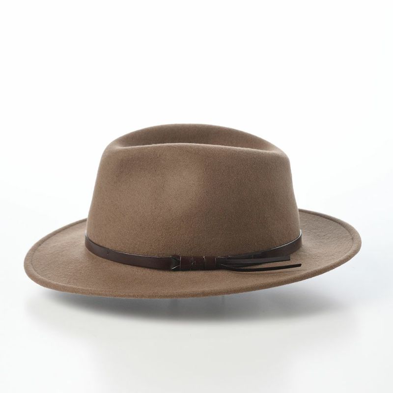 ソルバッティのフェルトハット Wool Felt Hat Traveller（ウールフェルトハット トラベラー）S001 ベージュ