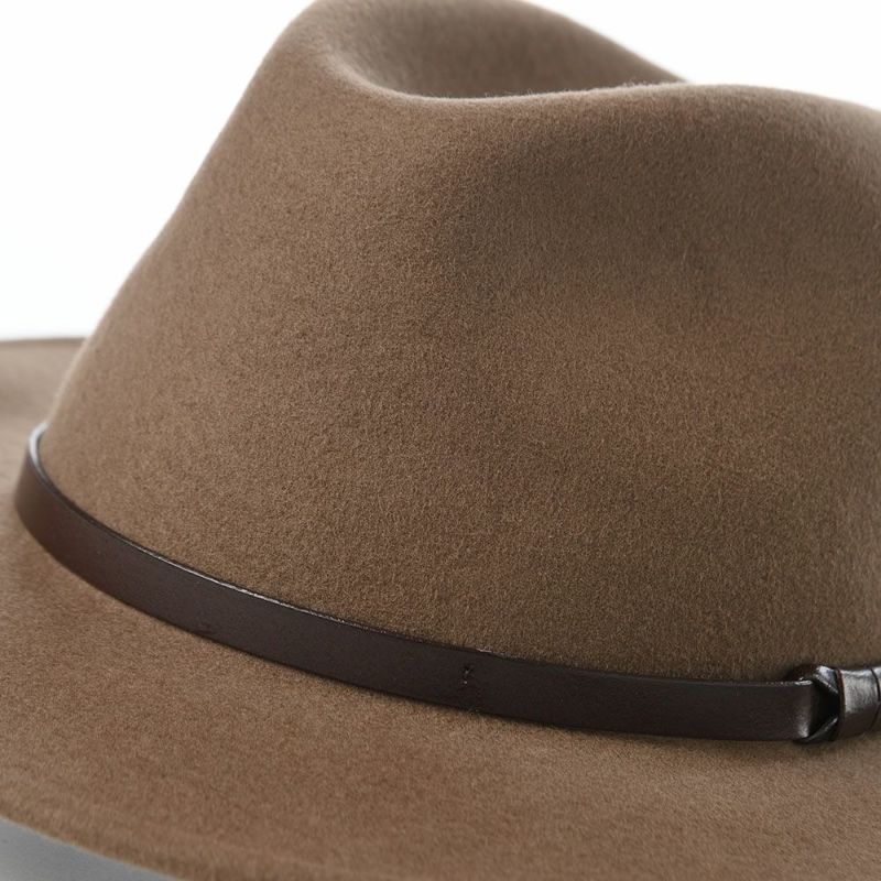 ソルバッティのフェルトハット Wool Felt Hat Traveller（ウールフェルトハット トラベラー）S001 ベージュ