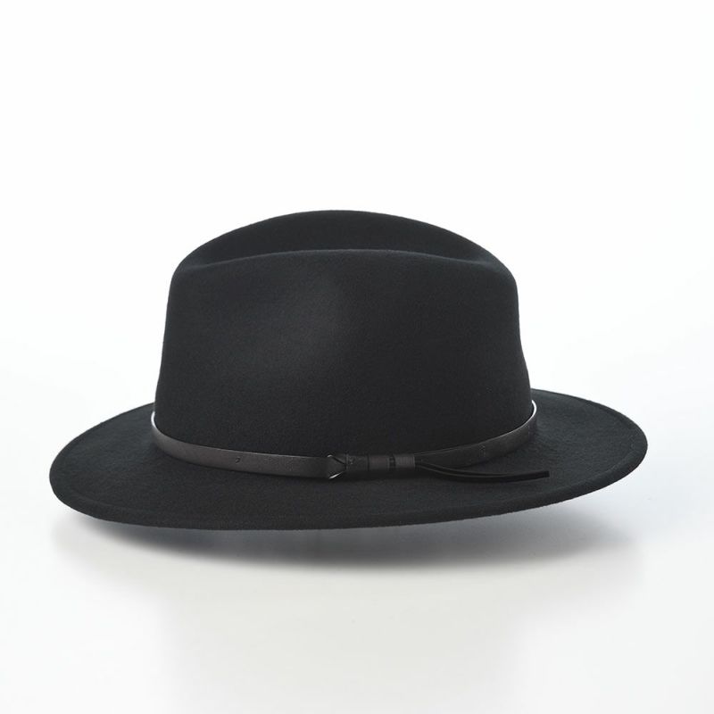 ソルバッティのフェルトハット Wool Felt Hat Traveller（ウールフェルトハット トラベラー）S001 ブラック