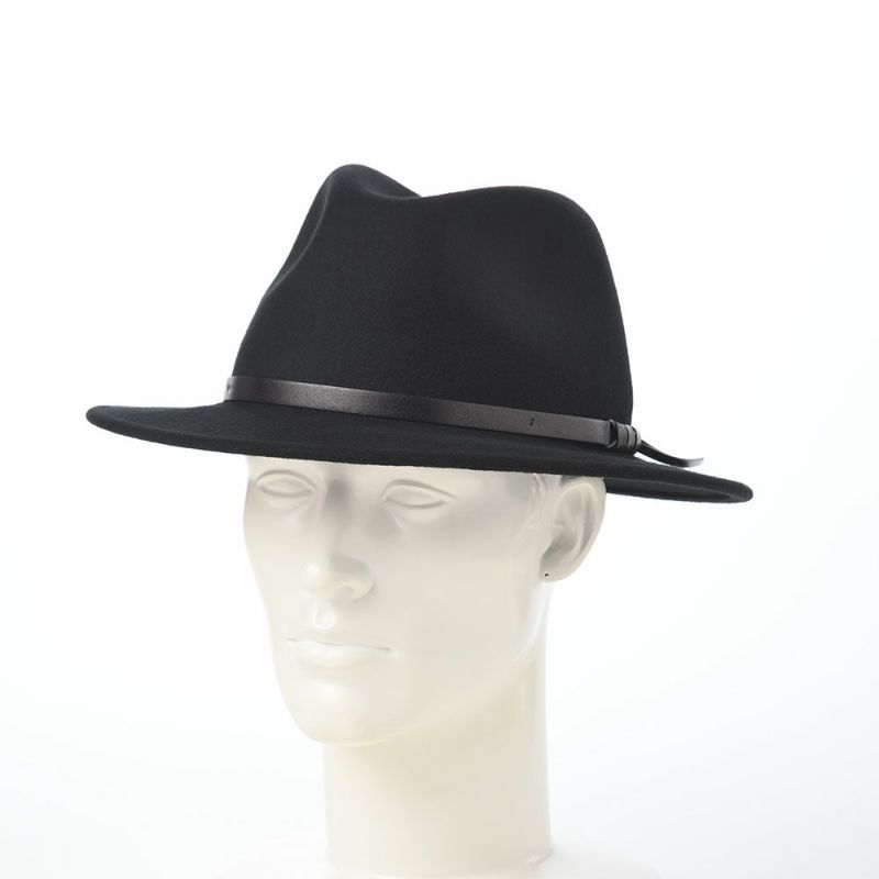 ソルバッティのフェルトハット Wool Felt Hat Traveller（ウールフェルトハット トラベラー）S001 ブラック