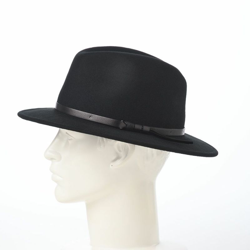 ソルバッティのフェルトハット Wool Felt Hat Traveller（ウールフェルトハット トラベラー）S001 ブラック