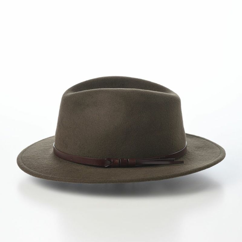 ソルバッティのフェルトハット Wool Felt Hat Traveller（ウールフェルトハット トラベラー）S001 カーキ