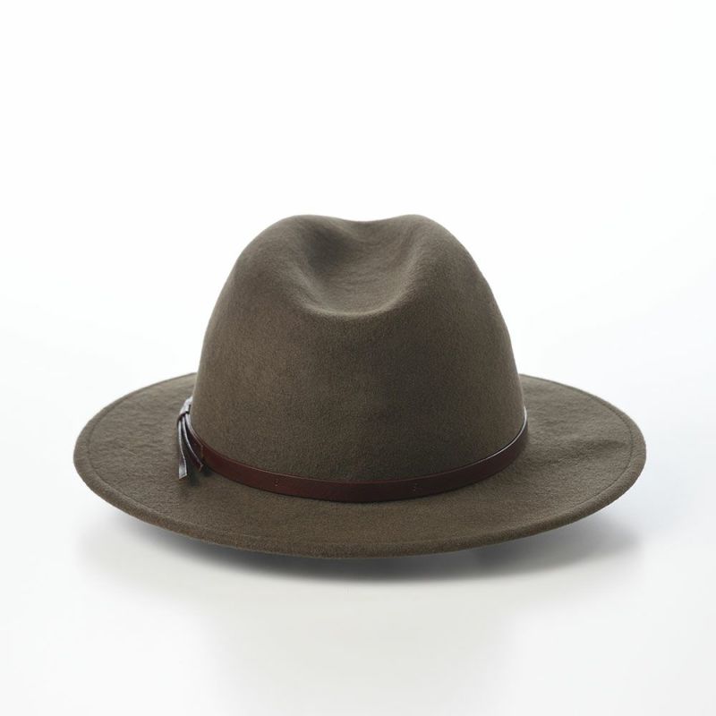 ソルバッティのフェルトハット Wool Felt Hat Traveller（ウールフェルトハット トラベラー）S001 カーキ