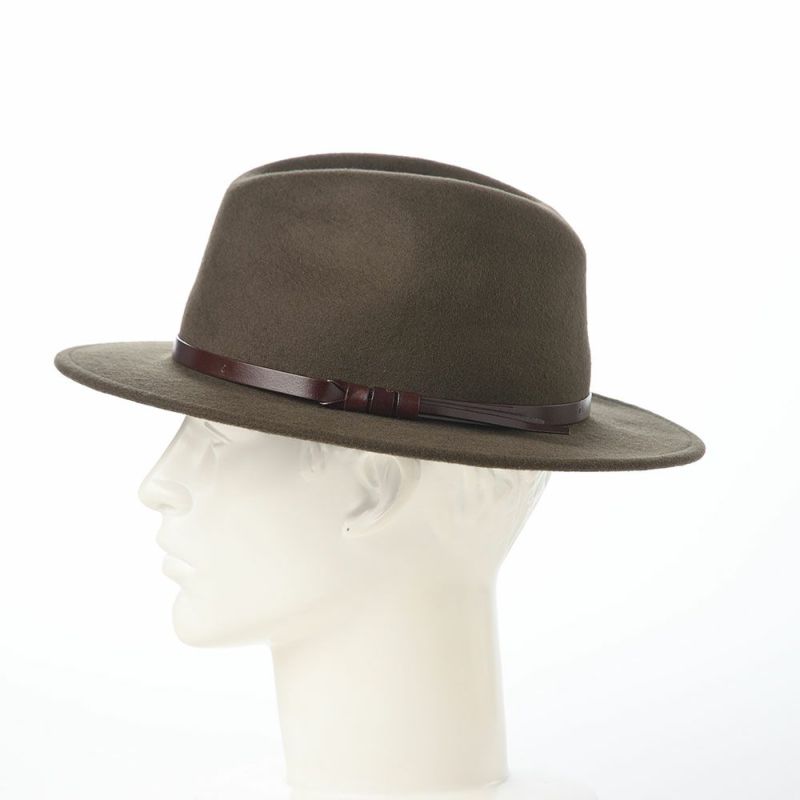 ソルバッティのフェルトハット Wool Felt Hat Traveller（ウールフェルトハット トラベラー）S001 カーキ