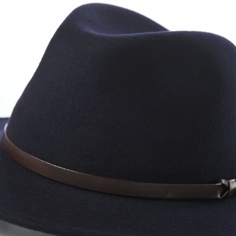 ソルバッティのフェルトハット Wool Felt Hat Traveller（ウールフェルトハット トラベラー）S001 ネイビー