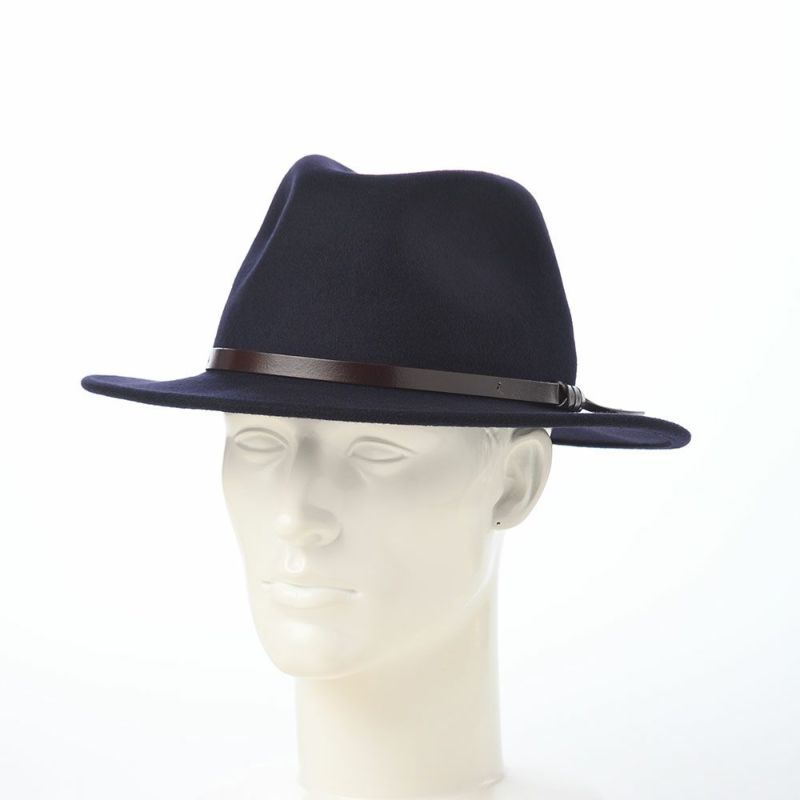 ソルバッティのフェルトハット Wool Felt Hat Traveller（ウールフェルトハット トラベラー）S001 ネイビー