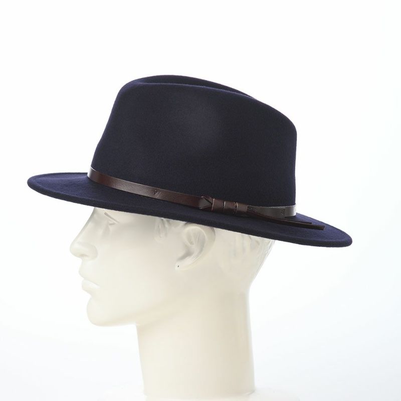 ソルバッティのフェルトハット Wool Felt Hat Traveller（ウールフェルトハット トラベラー）S001 ネイビー