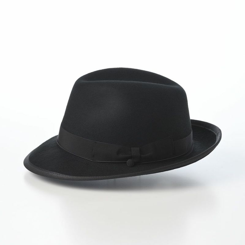 ソルバッティのフェルトハット Wool Felt Hat（ウールフェルトハット）S002 ブラック