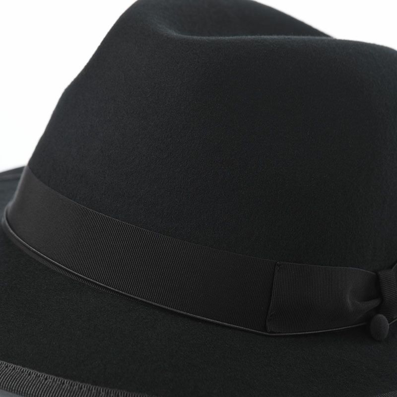 ソルバッティのフェルトハット Wool Felt Hat（ウールフェルトハット）S002 ブラック