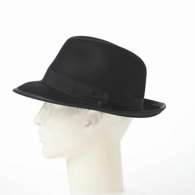 ソルバッティのフェルトハット Wool Felt Hat（ウールフェルトハット）S002 ブラック