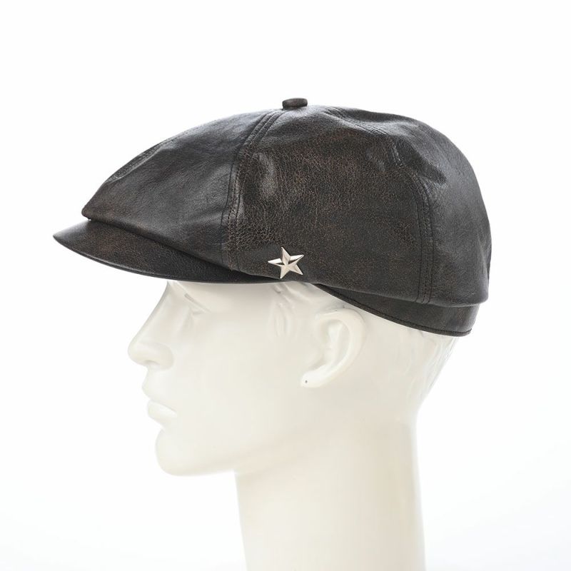 ショットのキャスケット ONE STAR VINTAGE LEATHER CASQUETTE（ワンスターヴィンテージレザーキャスケット） SC111 ブラウン