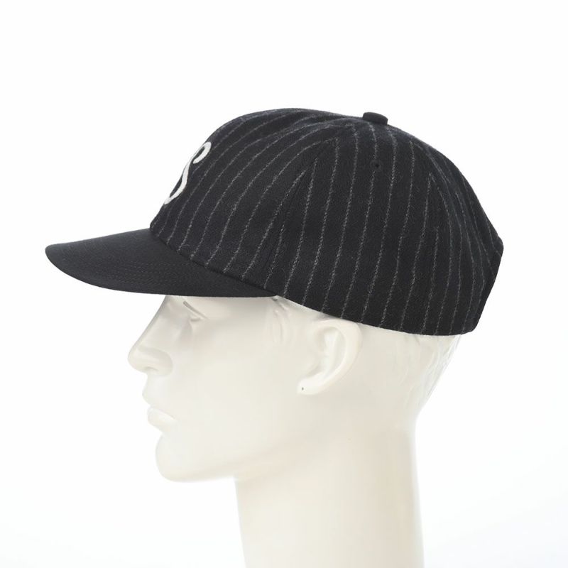 ショットのキャップ STRIPE 6P CAP（ストライプ6Pキャップ） SC113 ブラック