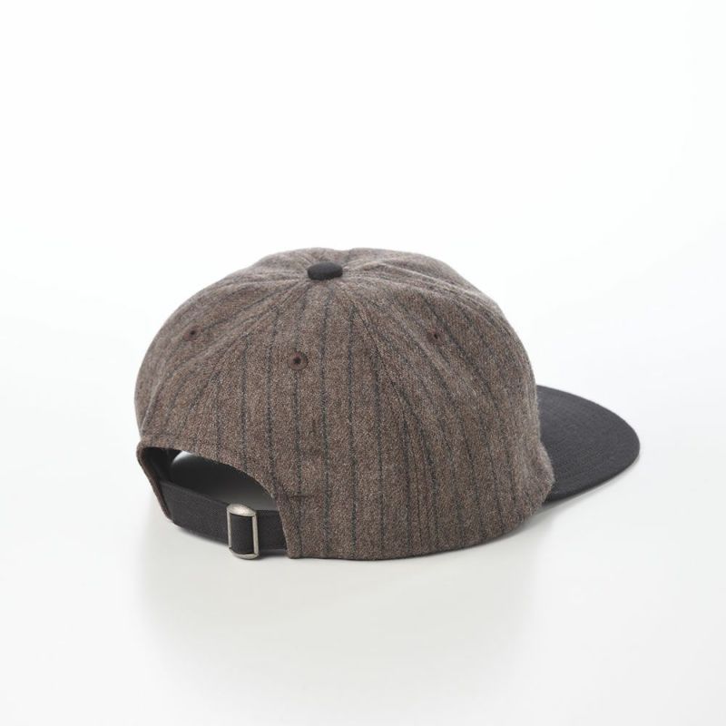 ショットのキャップ STRIPE 6P CAP（ストライプ6Pキャップ） SC113 ブラウン