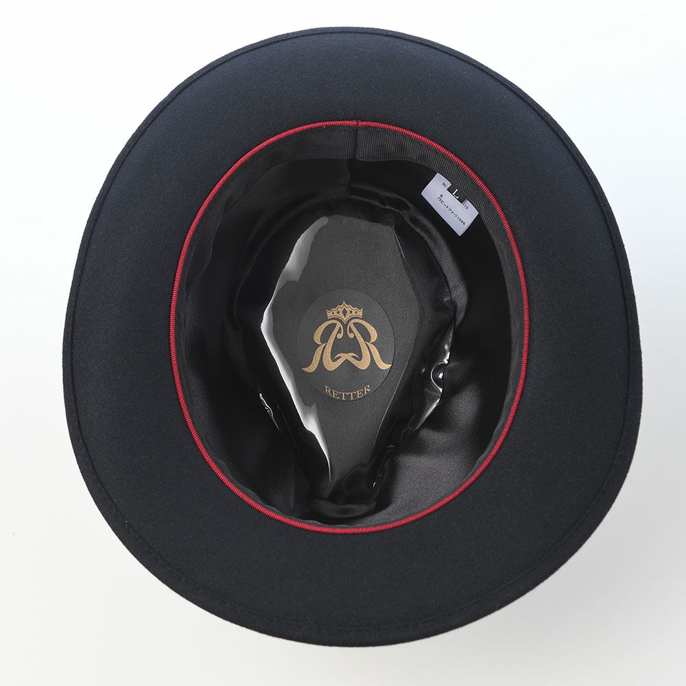 レッター フェルトハット Fur Felt Fedora（ファーフェルト フェドラ