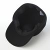 レッターのキャップ Basque Cap（バスクキャップ） ブラック