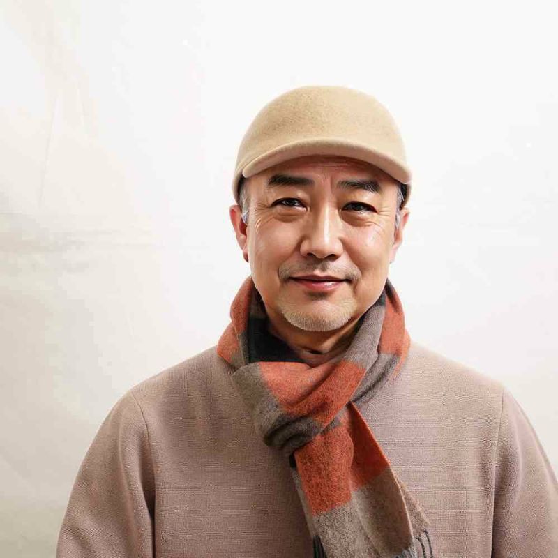 レッターのキャップ Basque Cap（バスクキャップ） モカ