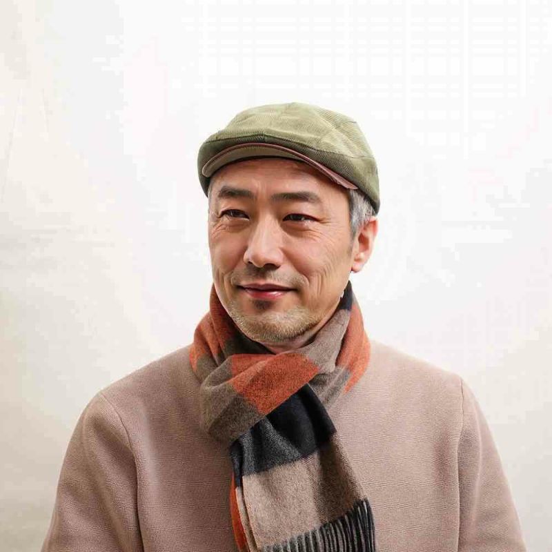 レッターのハンチング Washable Corduroy Hunting（ウォッシャブルコーデュロイハンチング） オリーブ