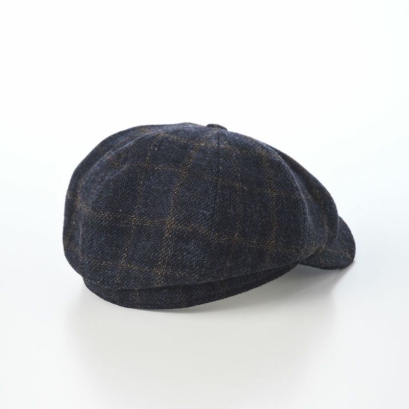 ヴィゲーンズのキャスケット Newsboy Classic Cap（ニュースボーイ クラシックキャップ）W101977 ネイビーチェック