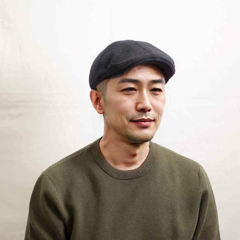 ヴィゲーンズのハンチング Pub Cap Donegal（パブキャップ ドネガル）W101722 ネイビー