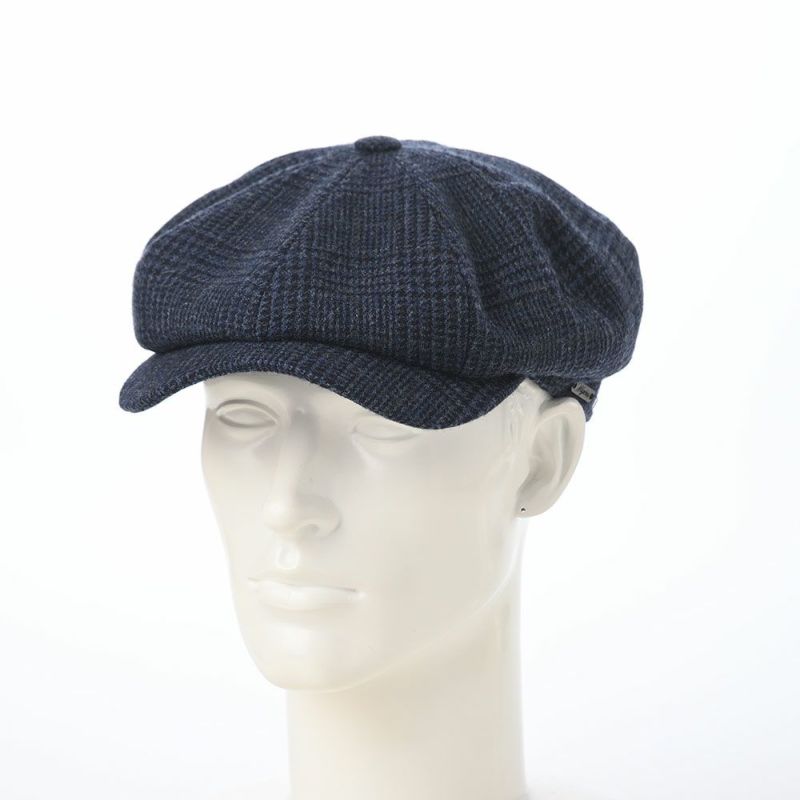 ヴィゲーンズのキャスケット Newsboy Retro Cap（ニュースボーイ レトロキャップ）W102141 ダークブルー