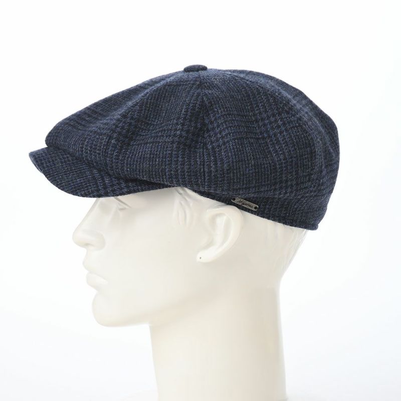 ヴィゲーンズのキャスケット Newsboy Retro Cap（ニュースボーイ レトロキャップ）W102141 ダークブルー