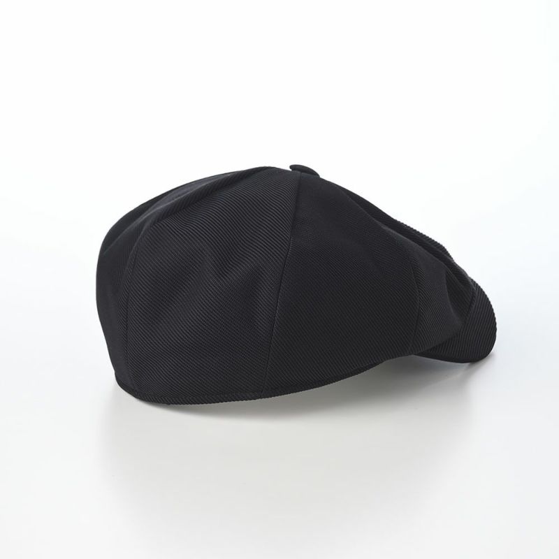 ヴィゲーンズのキャスケット Newsboy Retro Cap（ニュースボーイ レトロキャップ）W102145 ブラック