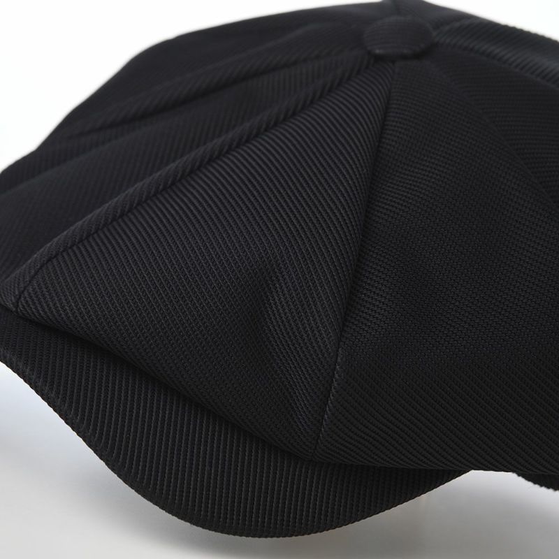 ヴィゲーンズのキャスケット Newsboy Retro Cap（ニュースボーイ レトロキャップ）W102145 ブラック