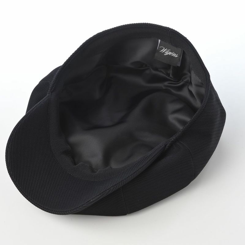 ヴィゲーンズのキャスケット Newsboy Retro Cap（ニュースボーイ レトロキャップ）W102145 ブラック