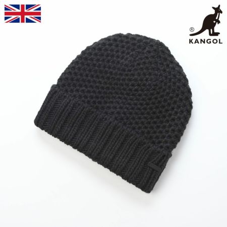 カンゴールのニット帽 CHUNKY BEANIE（チャンキー ビーニー） ブラック