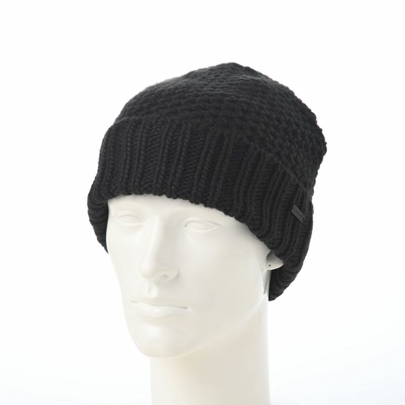 カンゴールのニット帽 CHUNKY BEANIE（チャンキー ビーニー） ブラック